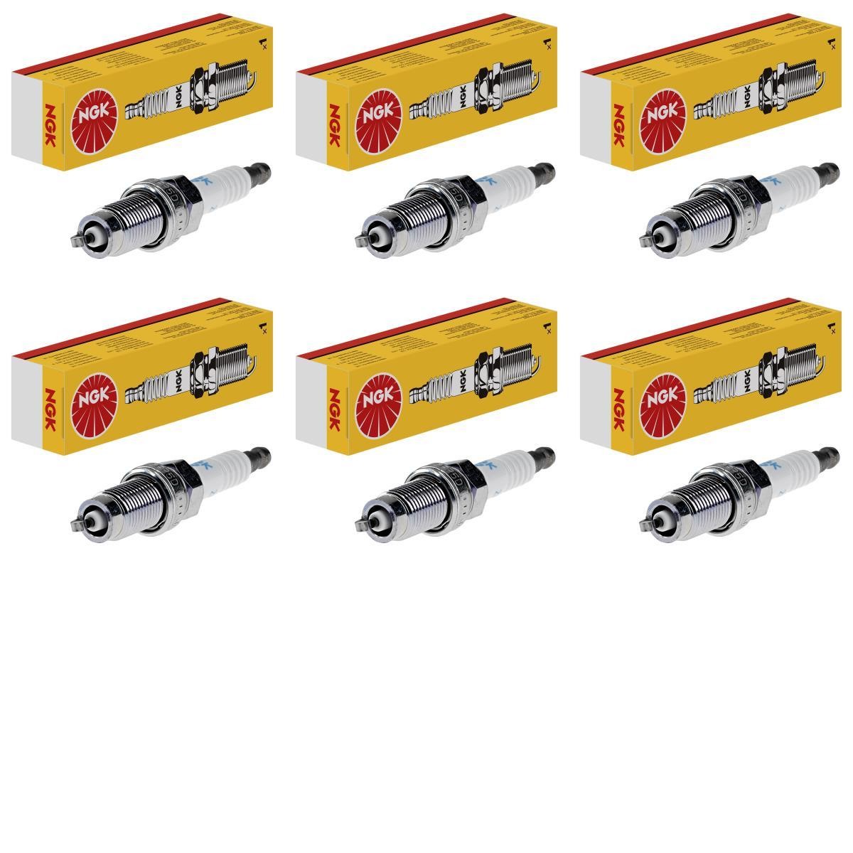 NGK 4936 Spark Plug Pack of 6 for Dodge Jeep Ram 1500 Commander Dakota 2002-2012