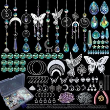 DIY Suncatchers400Pcs Sun Catchers Making Supplies Kit Art and Crafts for Adults