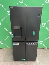 Hisense American Fridge Freezer Non-Plumbed No Frost - D RQ5P470SYFD #LF123562