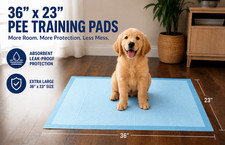 150 Puppy Dog Wee Pee 36x23 inch Training Pads Medical Grade Underpads