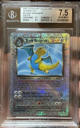 Dark Dragonite graded BGS 7.5 for sale on eBay