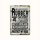 Vintage Racing Prayer Tin Metal Signs Home Décor 8x12 Funny Hot Rod Garage with