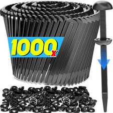 1000-100 Set Self-locking Nylon Universal Cable Tie Buckle Heavy Duty Zip Ties