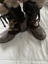 BareTraps Baylee 9 M Faux Fur-Lined 13 Inch Tall Boots