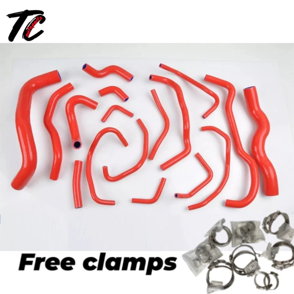 Manguera refrigerante radiador silicona reforzada para Infiniti G25/G35/G37 2008-2013 09 Foto 4 de 4