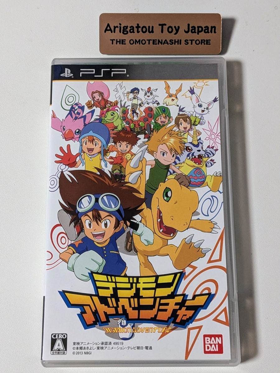 PSP、PS3、PS2、ゲームボーイアドバンス、ゲームキューブ、その他 PSP Digimon Adventure PlayStation Portable Bandai RPG Game with