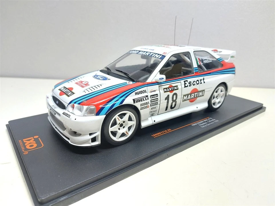Ford Escort WRC Martini Rally Sanremo 1998 #18 Cunico - 1/18 IXO - Immagine 3 di 4