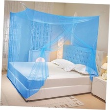 Mosquito Netting for Bed Mosquiteros para Camas L79 x W71 x H71 Inch Blue