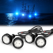 Spreader LED Marine Lights Deck Light 12V Pontoon Boat Fishing Lamp Waterproof