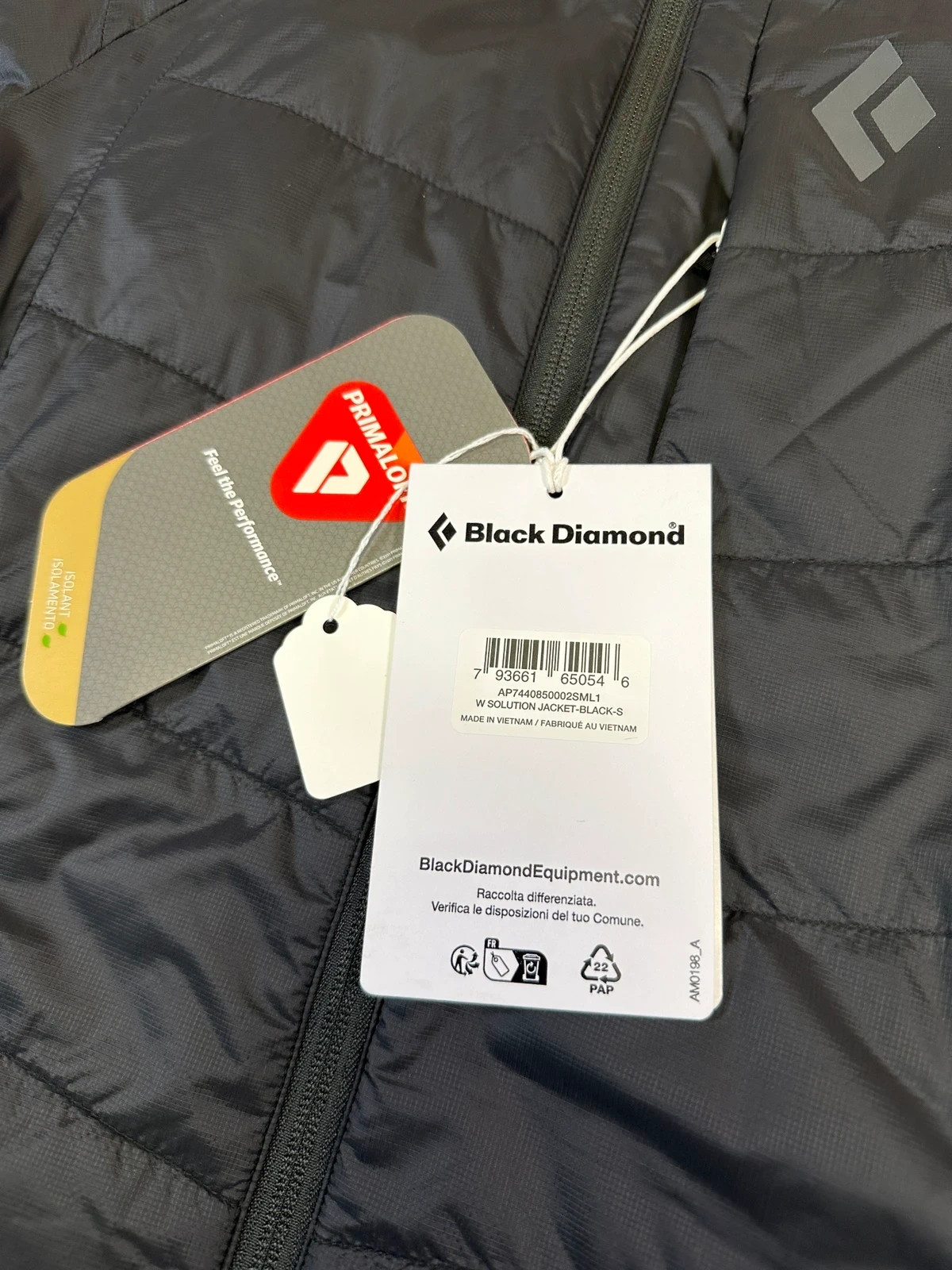 Black Diamond Womens Solution 2.0 jacket Small RRP£180 image 4