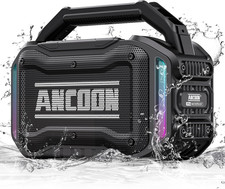 Speakers Bluetooth Wireless: 80W Peak Loud Speaker with Bass, 20H Playtime, IPX