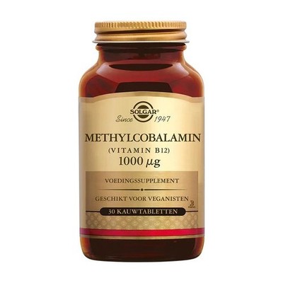 Solgar Methylcobalamin (Vitamin B12), 1000mcg, 30 Nuggets