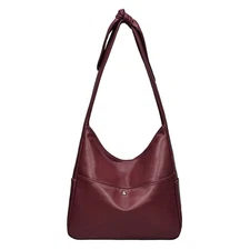 RIVERICH Hobo Bags for Women, Ultra Soft Foldable Vegan Leather Shoulder Handbag