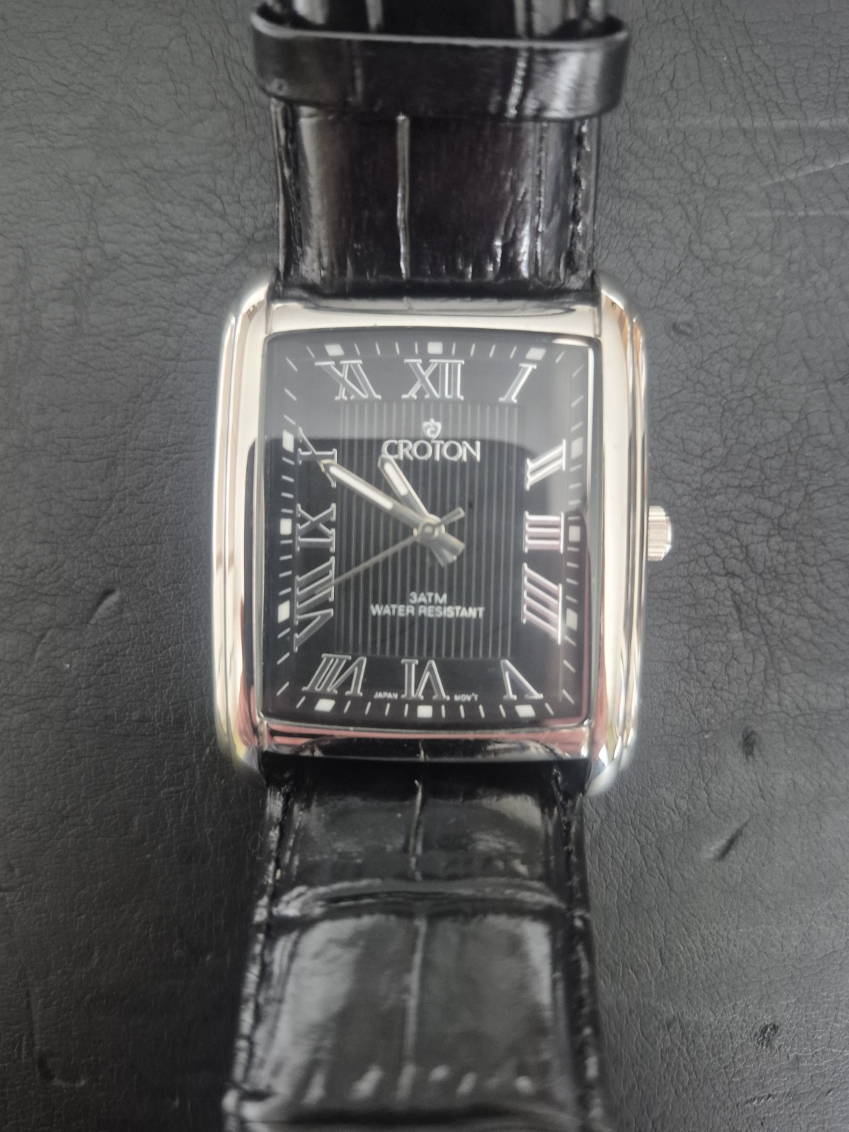 Croton Cn307245 Rectangular Silver Stainless Stee… - image 2