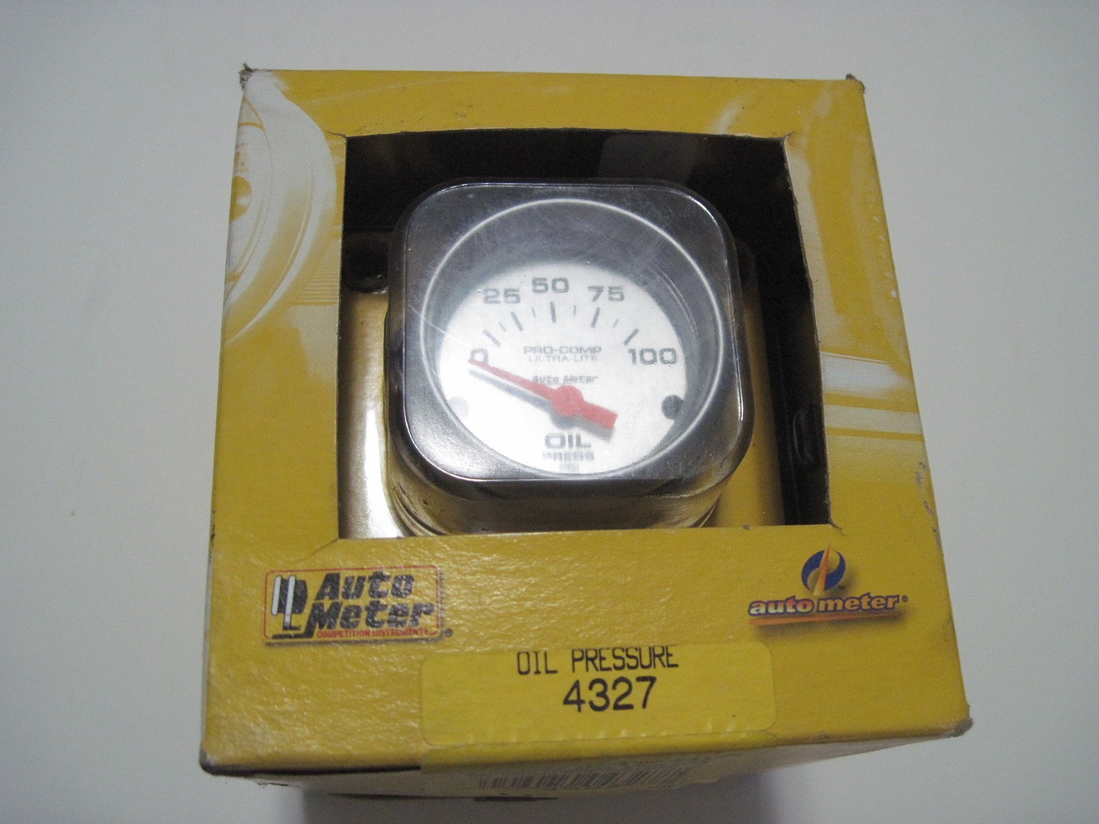 Pressure Gauge 4327 2-1/16" 0-100 Psi Air-core Ultra-lite