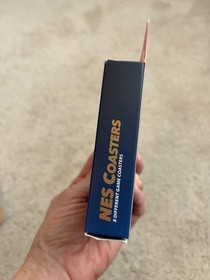 Nintendo NES Classic (8) Game Cartridge Coasters Super Mario Donkey Kong Zelda