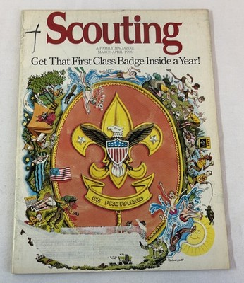 March/April 1988 SCOUTING ~ Charlie Hargens,  San Diego Sea World ~ mid-grade
