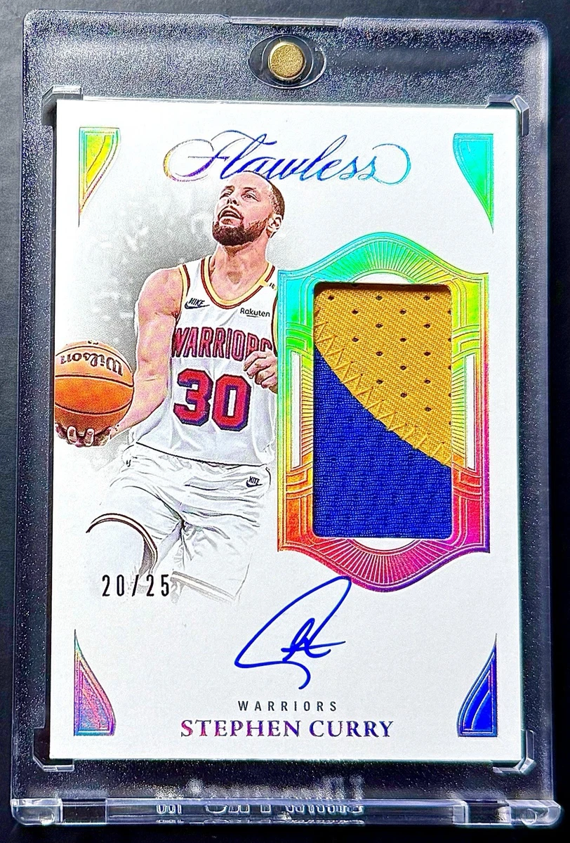 25+ Panini Stephen Curry Basketball Original Autographed Sports