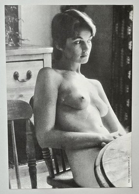 Erotik Mädchen nackt erotic girl nude original sheet GDR DDR MAGAZIN 1970s ca A4