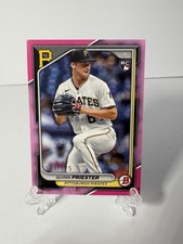 2024 Bowman Paper Pink #67 Quinn Priester Rookie RC #d 47/175