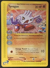 Tyrogue 63/147 Aquapolis Non Holo E Reader Pokémon Trading Card Game 2002 NM/LP