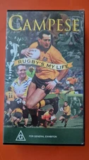 David Campese Rugby's My Life VHS Tape