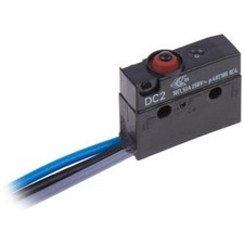 2pc ZF ELECTRONICS DC2C-C3AA Switch,Snap Action,SPDT,NO/NC,IP67,Button Actr