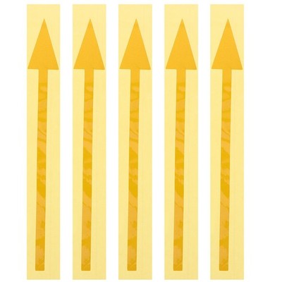  5 Pcs Floor Arrow Direction Decals Large Directional Signs Sticker