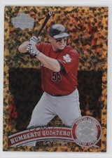 2011 Topps Update Cognac Diamond Anniversary Humberto Quintero #US156 0rv8