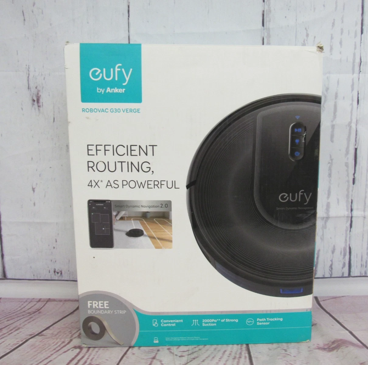 Anker Eufy Robovac G30 Verge Black Robotic Vacuum Cleaners