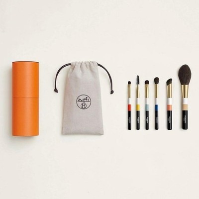 HERMES makeup brush set Les Pinceaux limited edition made in