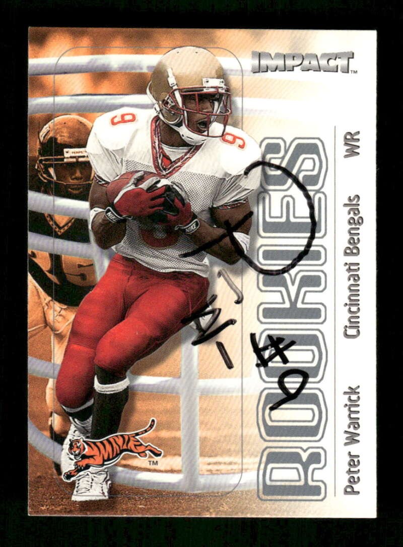 Peter Warrick Skybox Impact #117 Base