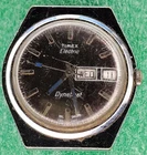 lot C2410 Mens 1977 Timex Electric Dynabeat Old Vintage Quartz Watch Parts