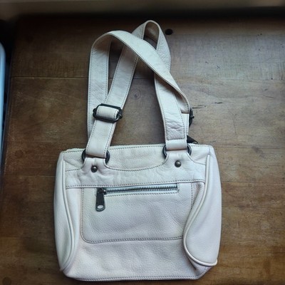 Marc by Marc Jacobs vintage cream-colored pebbled leather shoulder bag