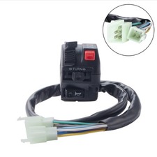 12 Wire 5 Function Handle Control Switch Assembly for 110cc 125cc 150cc 200cc