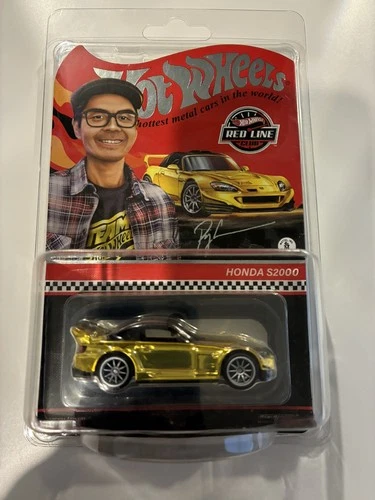 Hot Wheels Red Line Club Honda S2000 Ryu Asada 2021 JDM Perfect in Protector