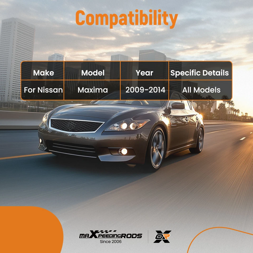 12x Front Suspension Kit Control Arm w/Sway Bar Link for Nissan Maxima 2009-2014 - Image 3 of 4