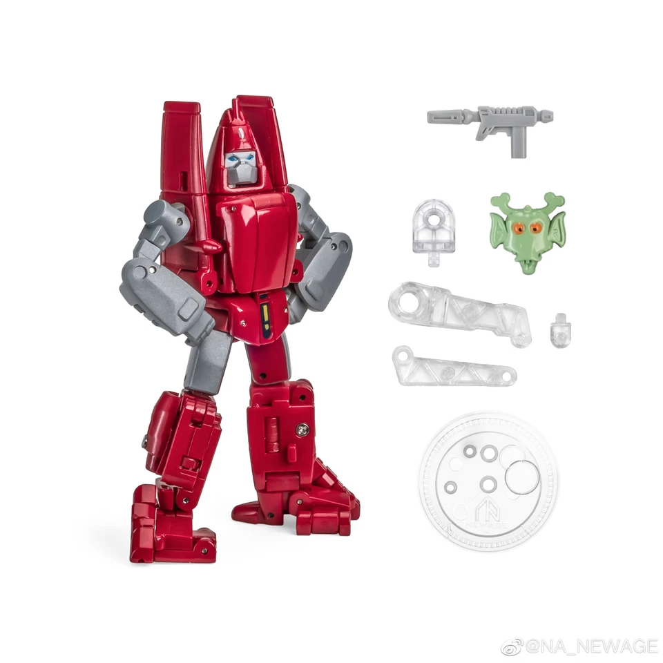 Nuevo Deformable Robot Powerglide NEWAGE H55 Autobot G1 Figura de Acción Niños Juguetes 3"" Foto 3 de 4