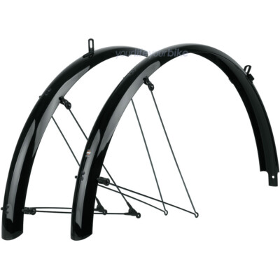 SKS BLUEMELS BASIC 53mm SCHUTZBLECH SET 26'' MOUNTAIN BIKE TREKKING STADT FAHRRAD