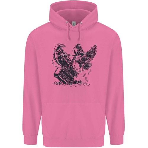 Hammer and Raven Vikings Childrens Kids Hoodie - Picture 57 of 68