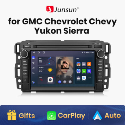 For GMC Yukon Chevy Silverado Sierra Android 13 Car Stereo Radio GPS Navi Wifi