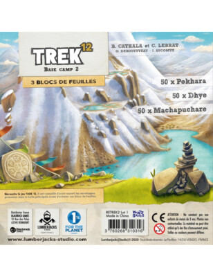 Trek 12 Refill Sheet Blocks Base Camp 2 FR Lumberjacks Studio10316
