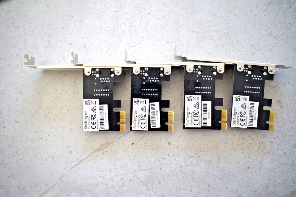 4x StarTech ST1000SPEX2 PCIe Server NIC Netzwerkadapter - Bild 2 von 2