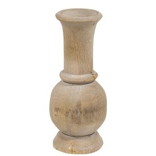 Holz konische Vase 6,5" H - Bild 1 von 2