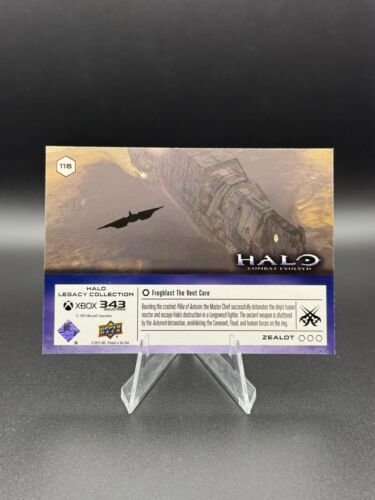 2023 UD Halo Legacy Collection Halo: CE The Story So Far #116 Zealot /25 Serial - Foto 2 di 2