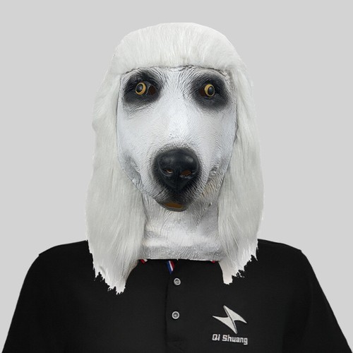 Masquerade Halloween Latex Animal head Mask Carnival Party Cosplay Costumes Prop - Picture 43 of 54