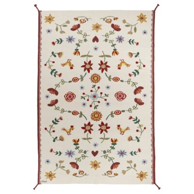 IKEA NICKGRAS NICKGRÄS Rug handmade 6 ' 7 