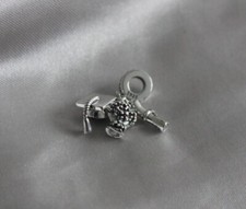 Original Sterling Silver 925 Charms - Dangle Graduation charm Cap and Diploma