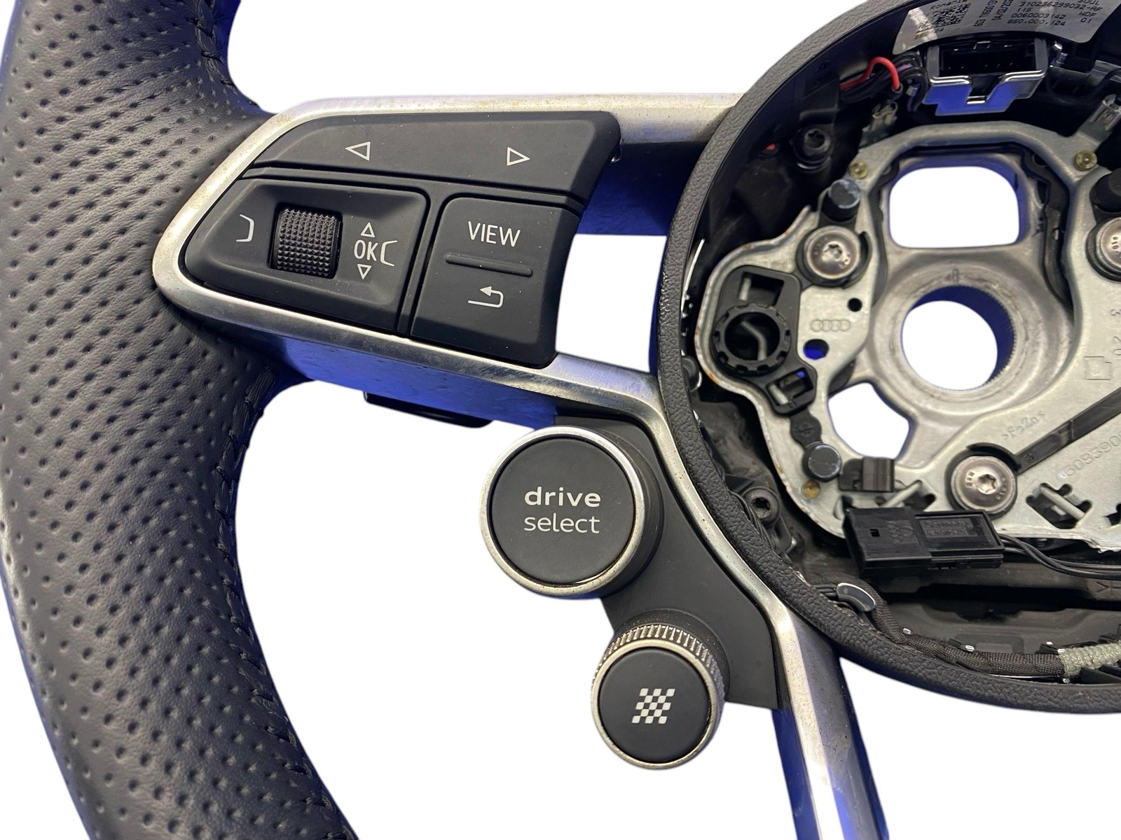2021 AUDI R8 FRONT LEFT DRIVER PERFORMACE STEERING WHEEL *MISSING PADDLE SHIFTER