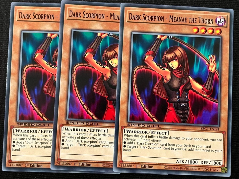YUGIOH DARK SCORPIO DECK- DON ZALOOG- CLIFF- WARRIOR- CHICK- GORG- MEANAE NM - Image 3 of 4